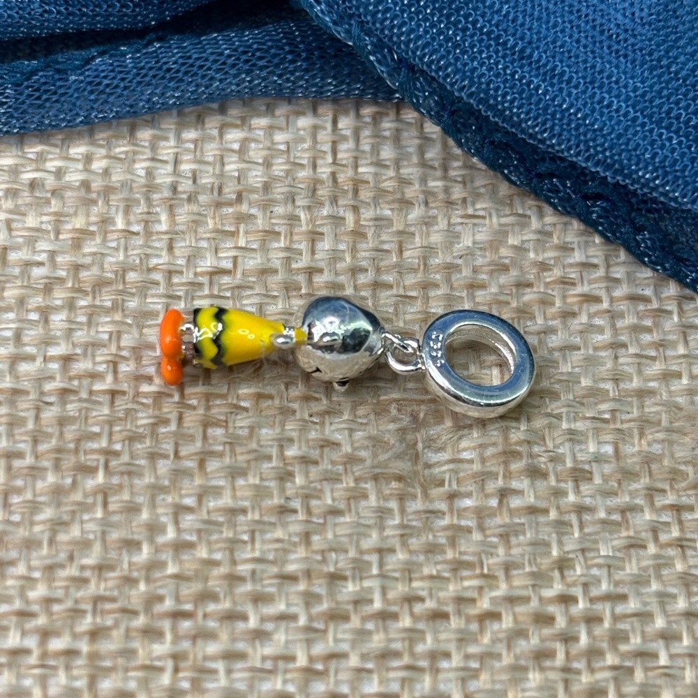 Colorful Cartoon Character Charms Bracelet sterling silver Charlie Brown PEANUTS - Picture 9 of 16